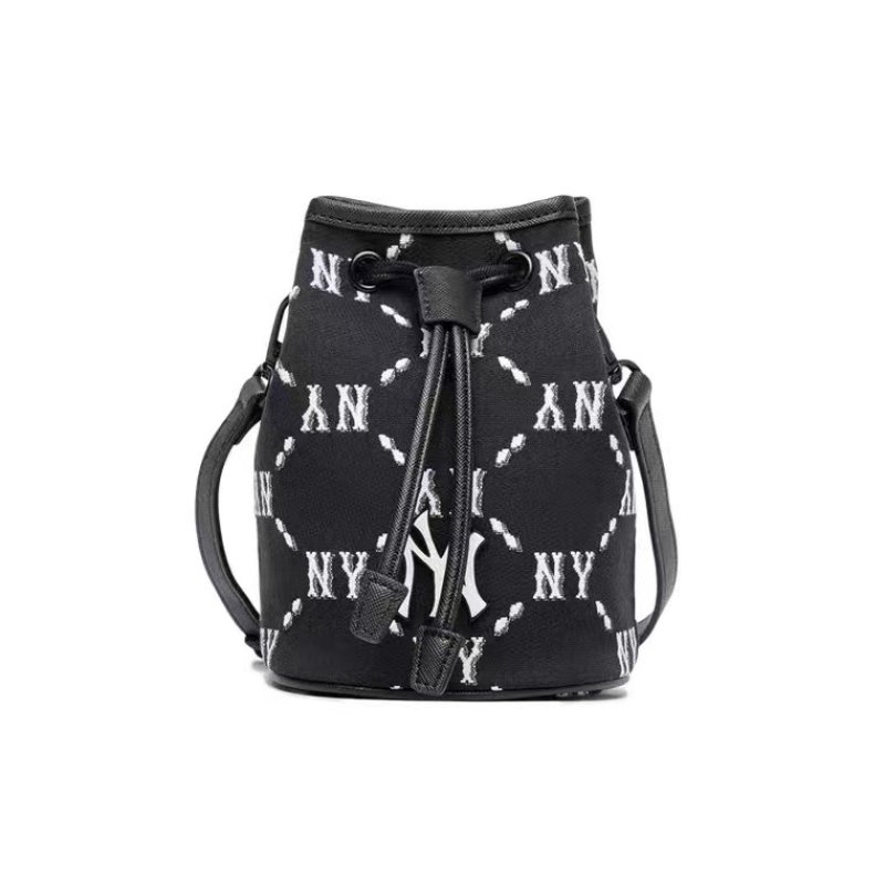 画像9: MLB NY mini bucket bagTote shoulder Bag　ニューヨークヤンキースバケットミニショルダートートバッグ (9)