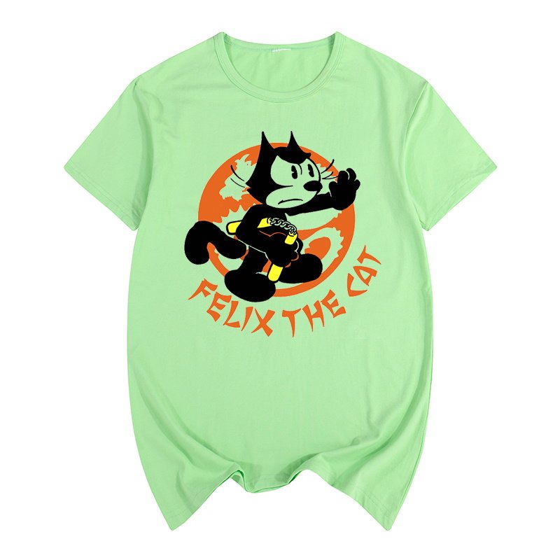 画像5: Felix the Cat anger graffiti retro nostalgicT-shirt　ユニセックス男女兼用アングリーフェリックスザキャットTシャツ (5)