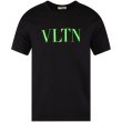 画像1: 22 Unisex VLTN Logo T-shirts VLTN ロゴ Tシャツ 男女兼用 ユニセックスサイズ (1)