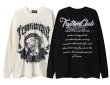 画像5: Jesus religious painting Long-sleeved T-shirt　 男女兼用 ユニセックスジーザスキリストプリント長袖Tシャツ (5)