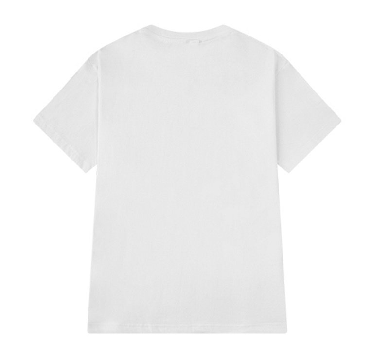 画像5: kaws One Point Bear print t-shirt　ユニセックス男女兼用ワンポイントカウズベア熊プリントTシャツ (5)