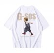 画像2: G-SOS Boy Back Print t-shirt　即納ユニセックス男女兼用G-SOSボーイ少年プリントルTシャツ (2)