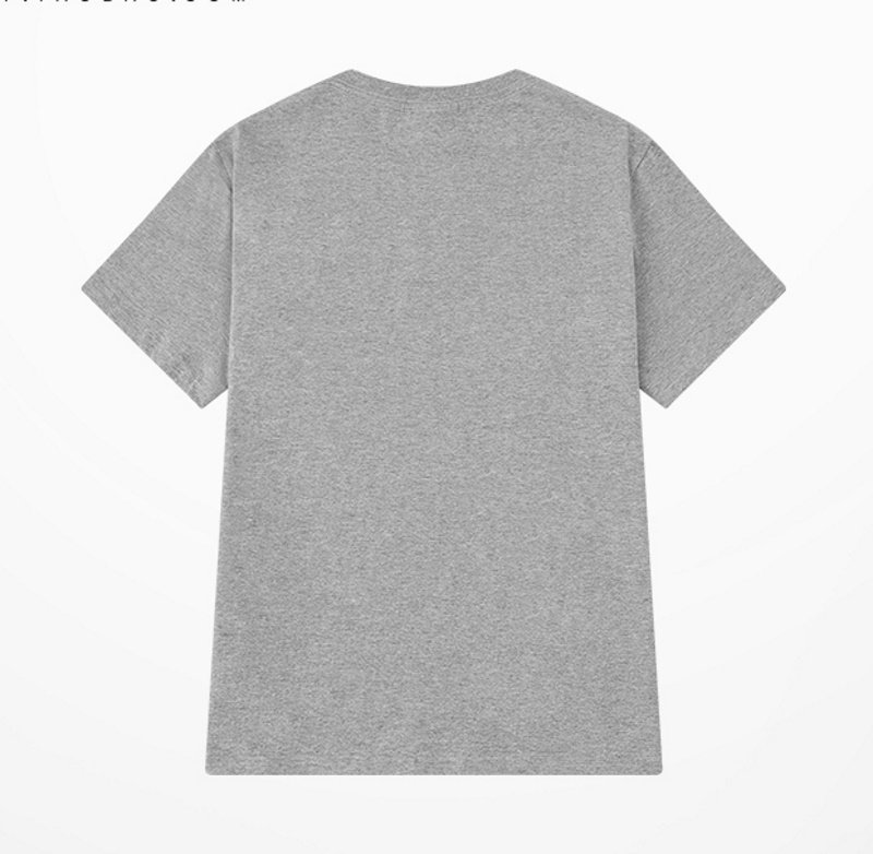 画像6: kaws One Point Bear print t-shirt　ユニセックス男女兼用ワンポイントカウズベア熊プリントTシャツ (6)