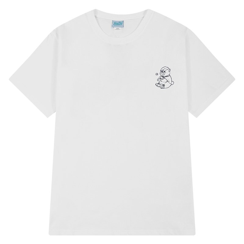 kaws One Point Bear print t-shirt ユニセックス男女兼用ワン