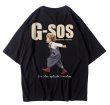 画像1: G-SOS Boy Back Print t-shirt　即納ユニセックス男女兼用G-SOSボーイ少年プリントルTシャツ (1)