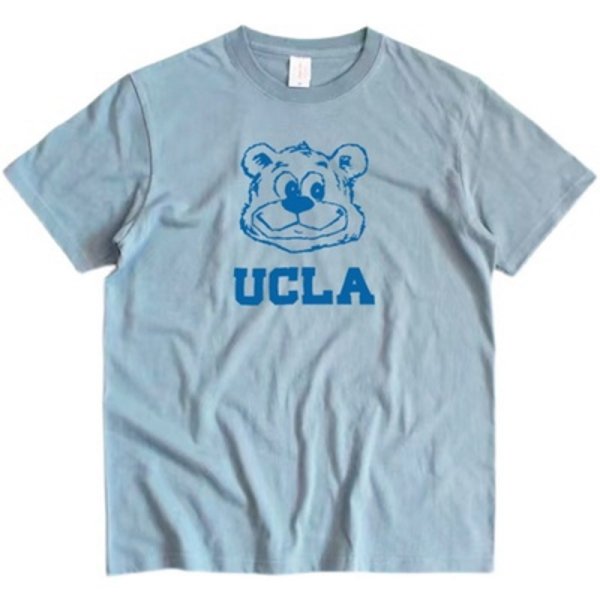 画像1: Vintage UCLA Bear print t-shirt　ユニセックス男女兼用ヴィンテージUCLAプリントTシャツ (1)