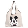 画像3:  Mickey Mouse Print Eco Tote Shoulder Bag 　ミッキーマウス ミッキーショルダートートエコバッグ (3)