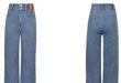 画像2: High waist straight mopping pants denim Pants jeans  ハイウエスト ストレート モッピングパンツ  デニムパンツ ジーンズ (2)