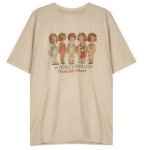 画像1: Nostalgic girl kids Print T-shirt　ユニセックス 男女兼用ノスタルジックガールキッズプリントTシャツ Tシャツ   (1)