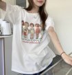 画像7: Nostalgic girl kids Print T-shirt　ユニセックス 男女兼用ノスタルジックガールキッズプリントTシャツ Tシャツ   (7)