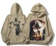 画像1: Unisex holy spirit prayer printed hooded sweater ユニセックス男女兼用ホウリー・スピリット フーディー パーカー (1)