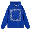 画像2: Unisex Paisley Hoodie　ユニセックス男女兼用ペイズリー バンダナ柄フーディー パーカー (2)