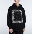 画像3: Unisex Paisley Hoodie　ユニセックス男女兼用ペイズリー バンダナ柄フーディー パーカー (3)