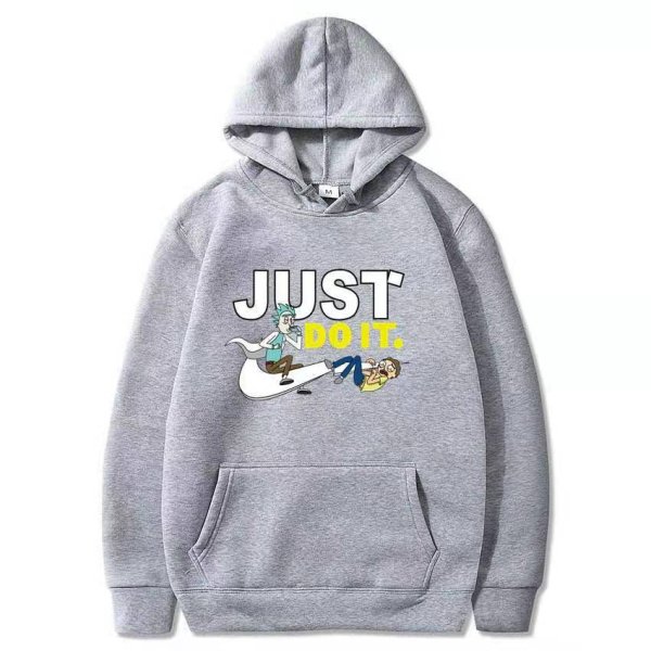 画像12: Unisex Rick and Morty broken swoosh Hoodie sweater  ユニセックス男女兼用リックアンドモーティ ブロークンスウォッシュフーディーフーディー パーカー (12)