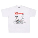 画像2:  101 doggy Dalmatians family puppy print t-shirt　ユニセックス男女兼用101匹わんちゃんファミリープリントTシャツ (2)