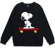 画像1: Unisex Snoopy x kaws Pullover trainer sweater  ユニセックス男女兼用スヌーピー×カウズスウェットプルオーバートレーナー (1)