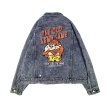 画像7: Bugs Bunny Tazmanian Devil TAZ Denim G Jean  jacket blouson  ユニセックス 男女兼用バックスバニーTAZダズマニアン デビルデニムGジャン ジャケット (7)