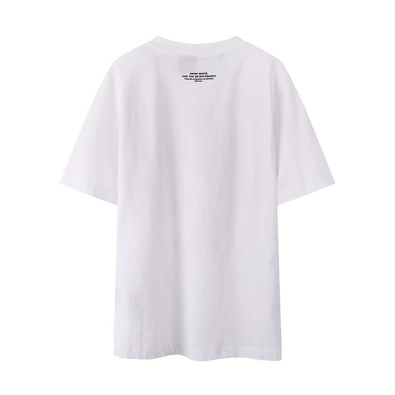 画像4: Snow White and 7 dwarfs Print T-shirt　白雪姫と7人の小人プリントTシャツ  (4)