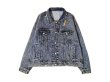 画像4: Bugs Bunny Tazmanian Devil TAZ Denim G Jean  jacket blouson  ユニセックス 男女兼用バックスバニーTAZダズマニアン デビルデニムGジャン ジャケット (4)