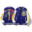 画像1:  STM embroidered badge baseball uniform BASEBALL JACKET baseball uniform jacket blouson  ユニセックス 男女兼用STM刺繍スタジアムジャンパー スタジャン MA-1 ボンバー ジャケット ブルゾン (1)