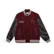 画像4: Fire cross motif emblem baseball uniform BASEBALL JACKET  blouson  ユニセックス 男女兼用ファイアークロスモチーフエンブレムスタジアムジャンパー スタジャン MA-1 ボンバー ジャケット ブルゾン (4)