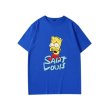 画像2: Paisley Head Simpson print t-shirt　ユニセックス男女兼用ペイズリーバンダナ ヘッドシンプソンプリントTシャツ (2)