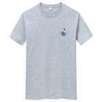 画像12: One point astronaut print t-shirt　ユニセックス男女兼用ワンポイント宇宙飛行士プリントTシャツ (12)