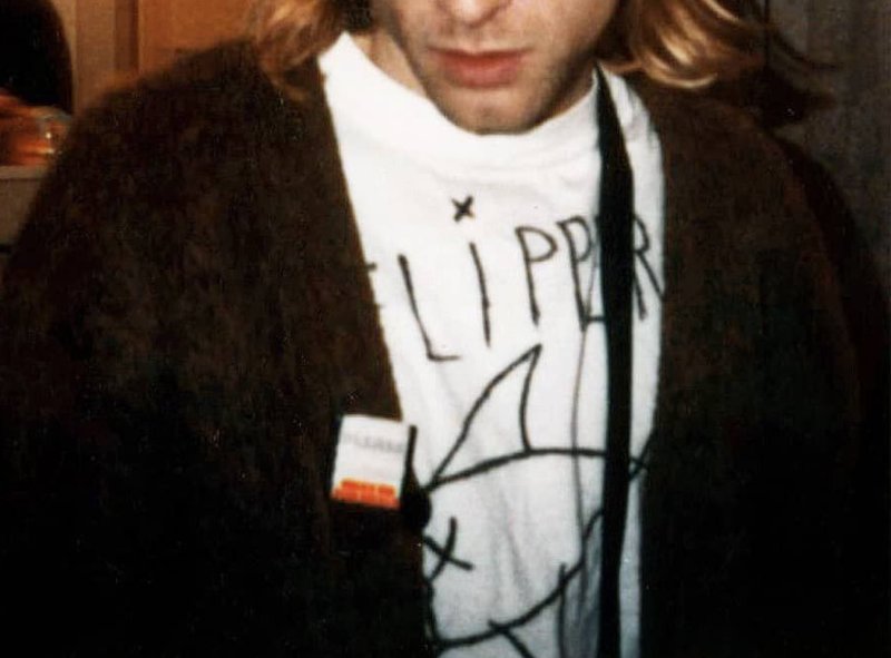 画像3: Nirvana band Cobain Fish graffiti Printing  t-shirt ユニセックス男女兼用フィッシュ落書きプリントTシャツ (3)