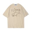 画像2: Nirvana band Cobain Fish graffiti Printing  t-shirt　ユニセックス男女兼用フィッシュ落書きプリントTシャツ (2)