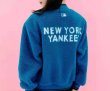 画像9: MLB NY stand collar Eco Sheepskin uniform BASEBALL JACKET  blouson  ユニセックス 男女兼用MLB NYエコファースタンドカラースタジアムジャンパー スタジャン MA-1 ボンバー ジャケット ブルゾン (9)