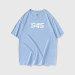 画像7: 545 number logo print t-shirt 　ユニセックス男女兼用545ナンバーロゴプリントTシャツ (7)