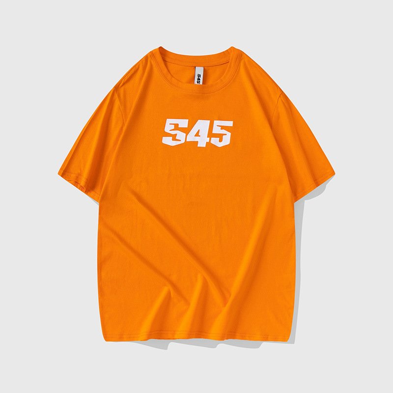 画像8: 545 number logo print t-shirt  ユニセックス男女兼用545ナンバーロゴプリントTシャツ (8)