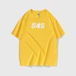 画像6: 545 number logo print t-shirt 　ユニセックス男女兼用545ナンバーロゴプリントTシャツ (6)