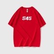 画像4: 545 number logo print t-shirt 　ユニセックス男女兼用545ナンバーロゴプリントTシャツ (4)