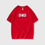 画像4: 545 number logo print t-shirt 　ユニセックス男女兼用545ナンバーロゴプリントTシャツ (4)