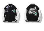 画像2: NASA WTAPS flagship ALIAS BASS UK Rabbit embroidery baseball uniform BASEBALL JACKET  blouson  ユニセックス 男女兼用NASAナサテニスラビットスタジアムジャンパー スタジャン MA-1 ボンバー ジャケット ブルゾン (2)