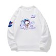 画像2: Unisex Snoopy x NASA Pullover trainer sweater  ユニセックス男女兼用スヌーピー×ナサNASAスウェットプルオーバートレーナー (2)