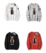画像2: Nasa x fashionable bear Pullover trainer sweater  ユニセックス男女兼用 ナサ×おしゃれベアNASAスウェットプルオーバートレーナー (2)