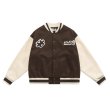 画像9:  MADE extreme hip hop embroidery baseball uniform BASEBALL JACKET  blouson  ユニセックス 男女兼用MADEエクストリームヒップホップスタジアムジャンパー スタジャン MA-1 ボンバー ジャケット ブルゾン (9)