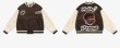 画像11:  MADE extreme hip hop embroidery baseball uniform BASEBALL JACKET  blouson  ユニセックス 男女兼用MADEエクストリームヒップホップスタジアムジャンパー スタジャン MA-1 ボンバー ジャケット ブルゾン (11)
