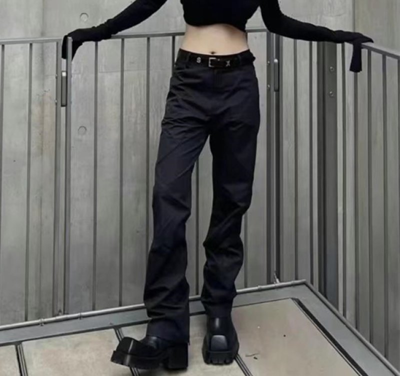 画像5: Men's leather generous square head TROOPER Boots Martin boots　ユニセックス男女兼用レザートルーパーブーツマーティンブーツ (5)