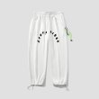 画像7: Unisex alphabet logo embroidery Sweatpants trousers 　ユニセックス男女兼用アルファベットロゴ刺繍 スウェットパンツロングパンツロゴスウェットパンツ (7)
