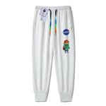 画像3: Unisex Hiking Bear x Nasa Sweatpants trousers 　ユニセックス男女兼用ハイキングベア×ナサスウェットパンツロングパンツロゴスウェットパンツ (3)
