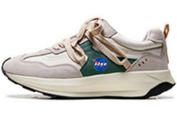 画像1:  Men's NASA×youth board leisure running Forrest Gump  lace-up sneakers　 ユニセックス男女兼用NASAナサ×イレイザースニーカーカジュアル シューズ (1)