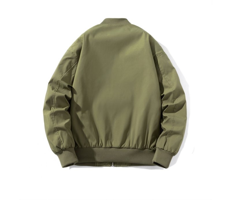 画像4: Air Force NASA Astronaut Jacket BASEBALL JACKET  blouson  ユニセックス 男女兼用エアフォース NASA ナサ 宇宙飛行士エンブレムジャケットスタジアムジャンパー スタジャン MA-1 ボンバー ジャケット ブルゾン (4)