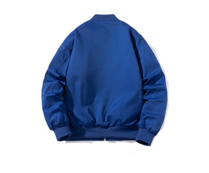 画像6: Air Force NASA Astronaut Jacket BASEBALL JACKET  blouson  ユニセックス 男女兼用エアフォース NASA ナサ 宇宙飛行士エンブレムジャケットスタジアムジャンパー スタジャン MA-1 ボンバー ジャケット ブルゾン (6)