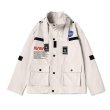 画像2: Nasa windbreaker jacket   ユニセックス 男女兼用 NASA ナサ刺繍エンブレムウインドブレーカー ジャケットコート (2)