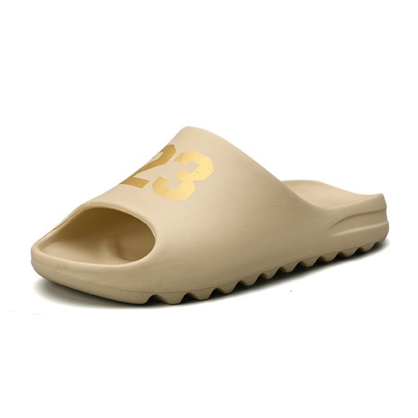 画像1: Men's  Unisex number 23 logo born slide sandal casual shoes  ユニセックス 男女兼用NO23ロゴシャワーサンダルスライドカジュアル シューズ (1)