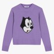 画像2: felix the cat pullover sweater Knit   フィリックス・ザ・キャット プルオーバーセーター  ウール (2)