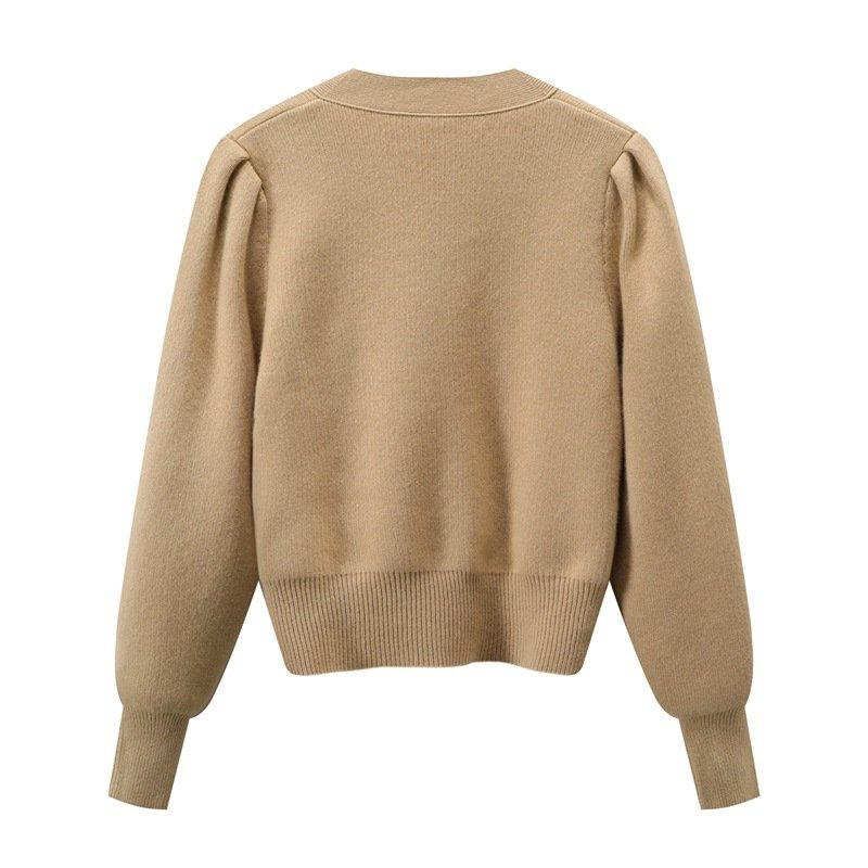 画像14:  V neck heart knit cardigan sweater Knit   V ネックハートニットカーディガンセーター (14)